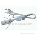 lamp cord with switch,plug cord,UL electrical wire,power plug,